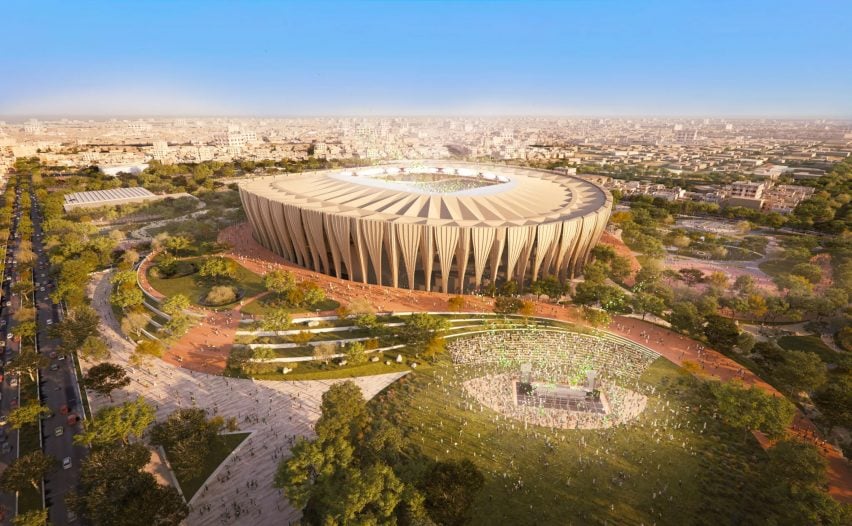 Стадион Prince Faisal bin Fahd Sports City будет построен из местных материалов