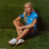 Игроки каждой из 12 команд WSL приняли участие в фотосессии перед новым сезоном, где они продемонстрировали свой собственный стиль (на фото Алекс Гринвуд из «Манчестер Сити»).